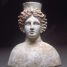 A bust of the Punic goddess Tanit in the Hellenistic style from Ibiza, 4th century BC
