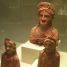 Figurines of the Punic goddess, Tanit, from the Museo de Cadiz in Cadiz, Spain