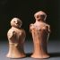Spain, Tabarca, Fictile female figurines from Illa Plana, terracotta 5th–4th Century BC, Phoenician art